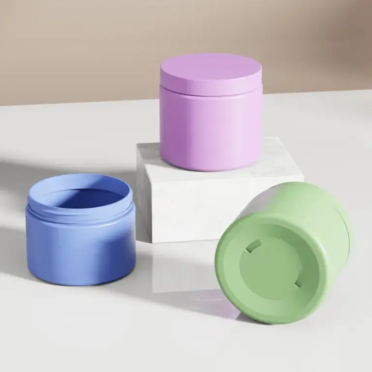Custom Cosmetic Plastic Jars