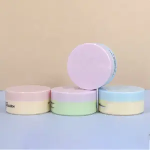 Custom Cream Plastic Jars