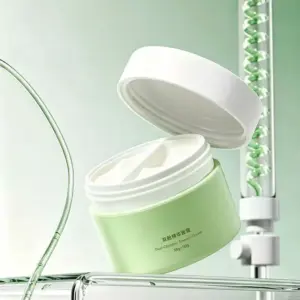 Custom Cream Plastic Jars
