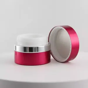 Custom Cream Plastic Jars
