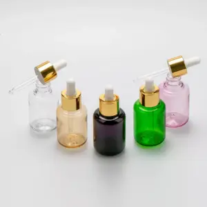 Custom Dropper Plastic Bottle