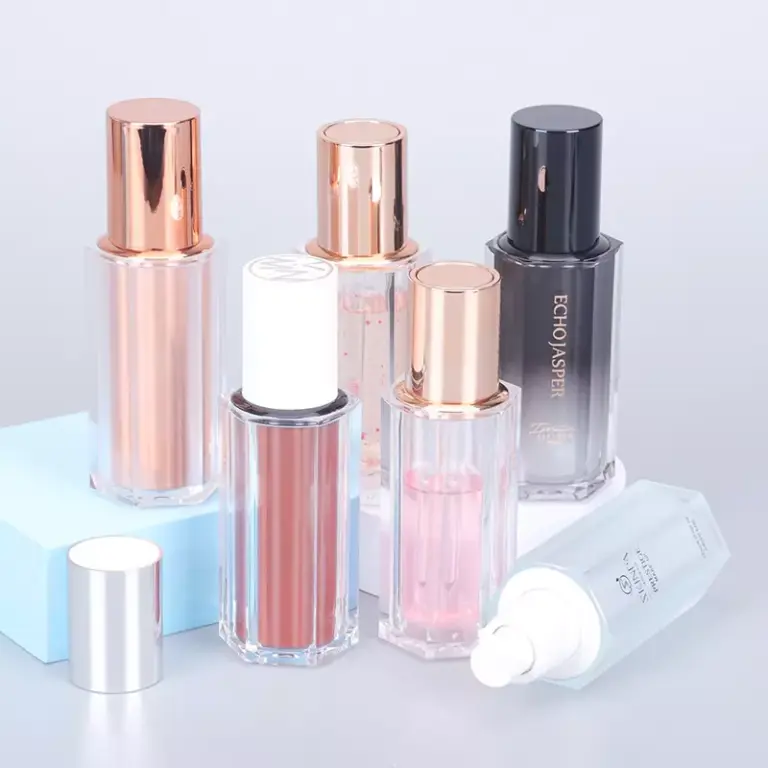 Custom Plastic Foundation Bottle