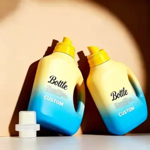 Custom Laundry Detergent Plastic Bottle