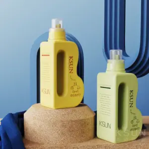 Custom Laundry Detergent Plastic Bottle