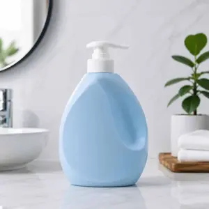 Custom Laundry Detergent Plastic Bottle