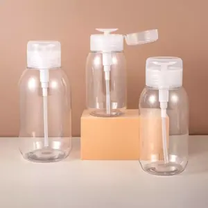 Custom Makeup Remover Plastic Bottles
