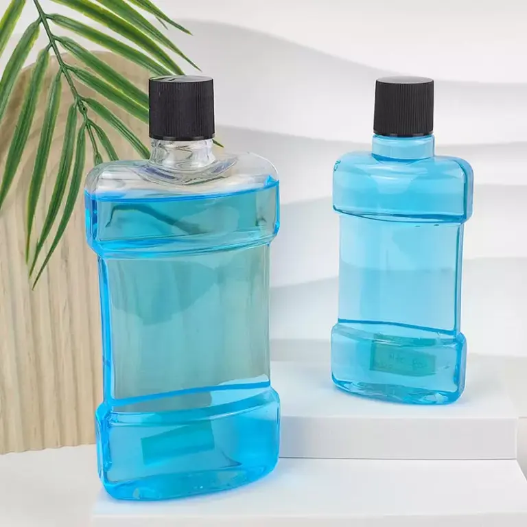 Custom Mouthwash Plastic Bottles
