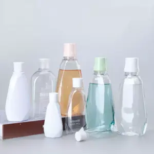 Custom Mouthwash Plastic Bottles
