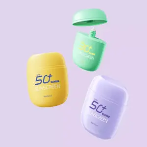 Custom Sunscreen Plastic Bottles