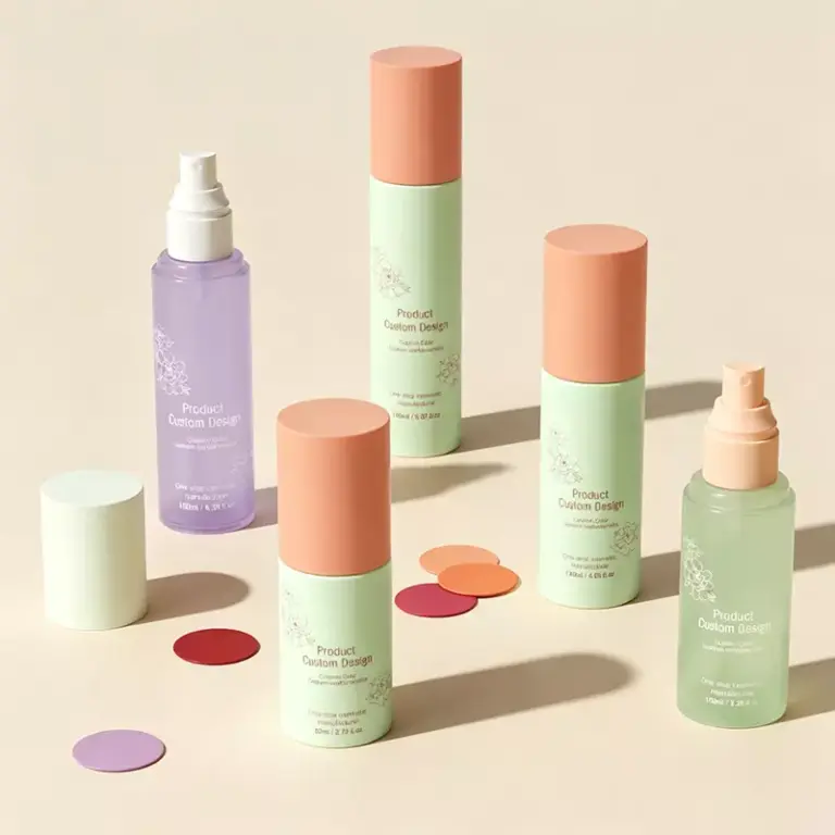 Custom Toner Plastic Bottles