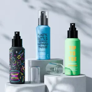 Custom Toner Plastic Bottles