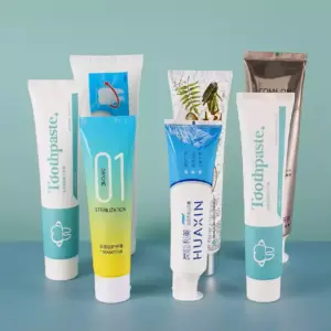 Custom Plastic Toothpaste Tubes