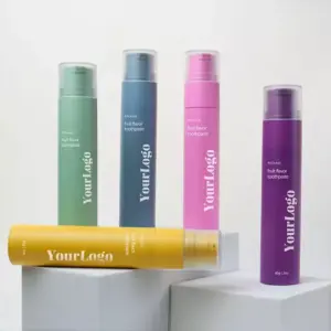 Custom Plastic Toothpaste Tubes
